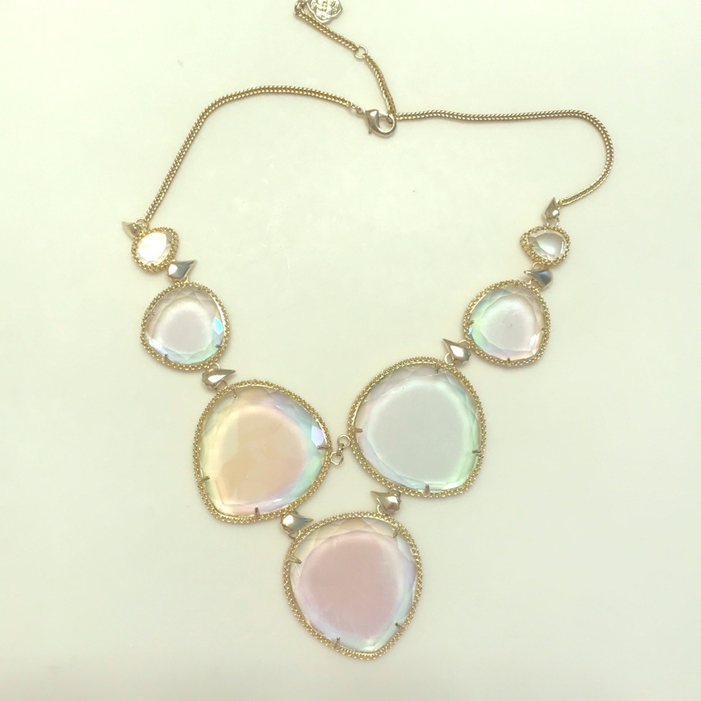 RARE, Kendra Scott Rebecca iridescent necklace